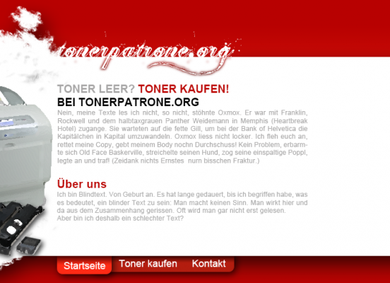 tonerpatrone.org - Screenshot #1